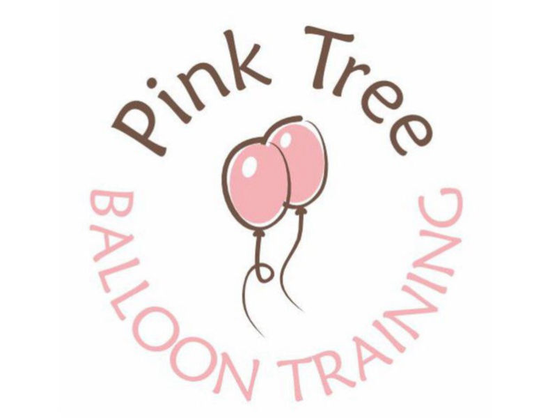Pink Tree Balloon Training logo mark